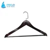 Wholesale Natural Color Cheap Children Wooden Hanger For Cloth With Gear