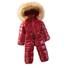 Winter Baby Rompers Long Sleeve Warm Fleece Hoodies Overalls Newborn Toddler Infant jumpsuits Children Outwear