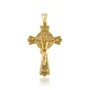 32821 Xuping China wholesale price religious Jesus light gold cross crucifix pendants
