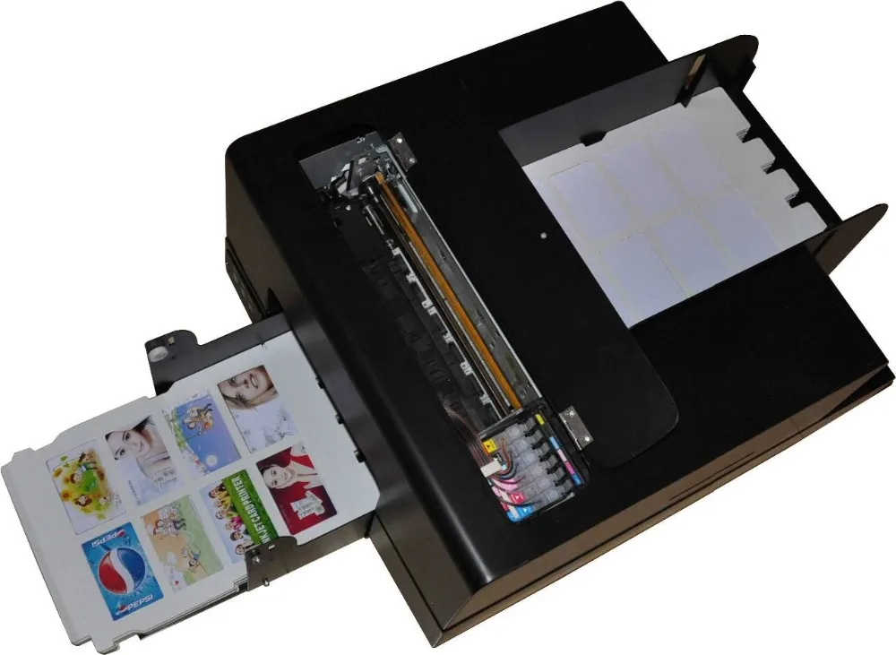 2016 Innovation Industrial Automatic Inkjet Digital Cd Dvd Pvc Id Card