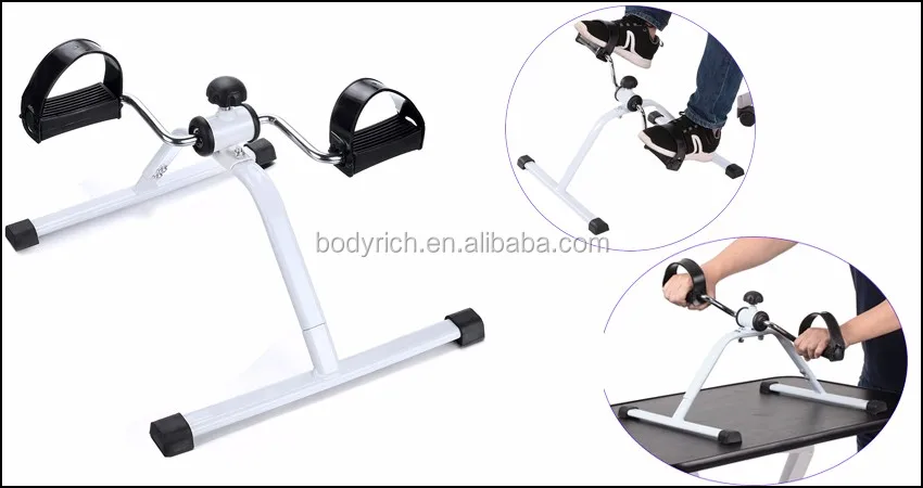 manual pedal exerciser fitness leg & cardio training gym mini