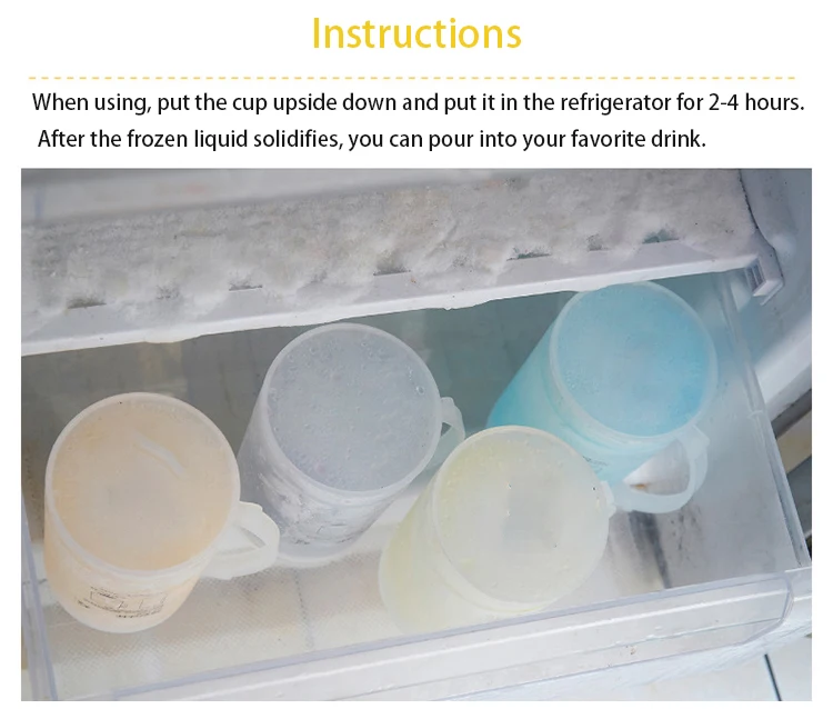 Amazon Hot Sale Double Plastic Beer Cup Clear PC Handle Mug Juice Drinking Cup Tableware Dining Pub Bar Accessories
