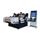 Amusement Equipment 9D Cinema 6 Seats 9DVRr with Virtual Reality Glasses