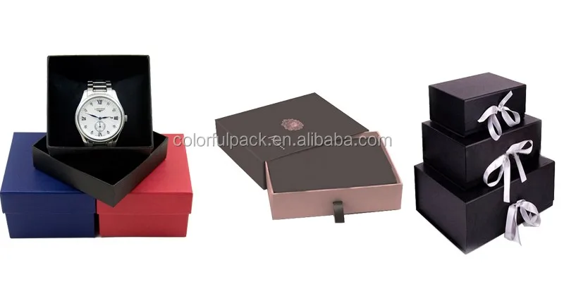 custom design logo printed luxury gift box packaging