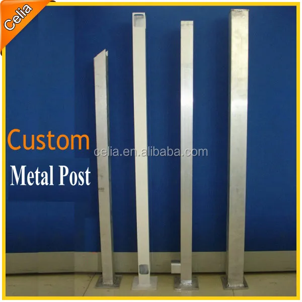4x4 Galvanized Square Metal Fence Posts Buy 4x4 Galvanized Square