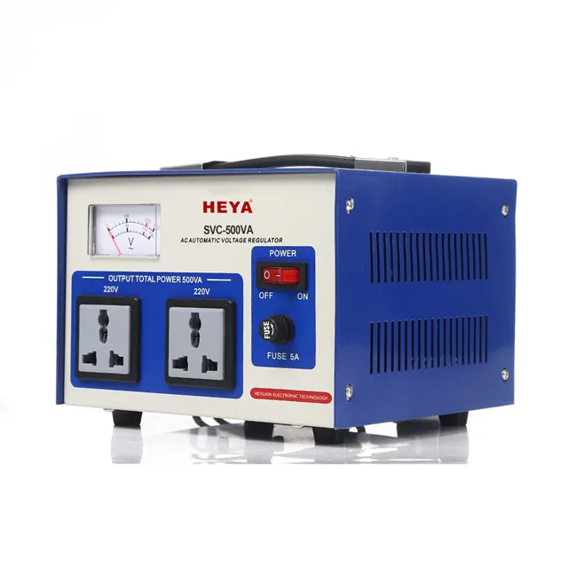 avr svc output 110v and 220v 500 watt 10kva single phase automatic voltage stabilizer