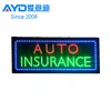 Hot Sale Acrylic LED Open Sign LED Auto Insurance Letter Sign LED Open Closed Sign Display