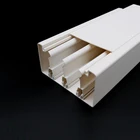 High quality plastic 3 trunks pvc compartment pvc trunking