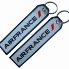 Air FRANCE embroidery Key Chain / Crew Tag