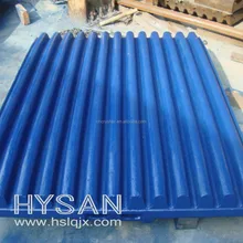 Mn18Cr2 jaw plate for Metso, Terex, Shanbao jaw crusher