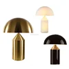 2018 New Design mushroom shape Cylindrical Lamp classic brass cc table Lamp For Living Room