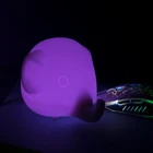 Customizable silicone LED night light rechargeable lamp portable