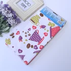 China Manufacturer wholesale price red butterfly design kitchen microfiber cleaning cloths rags