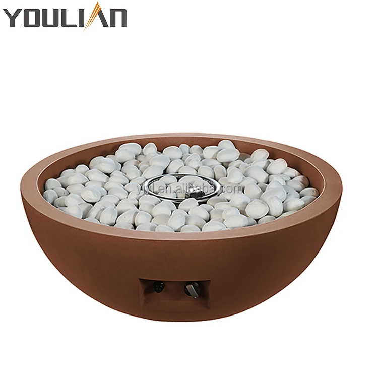 Hot Product Gas Fireplace Round Large Outdoor Gas Fireplace Table