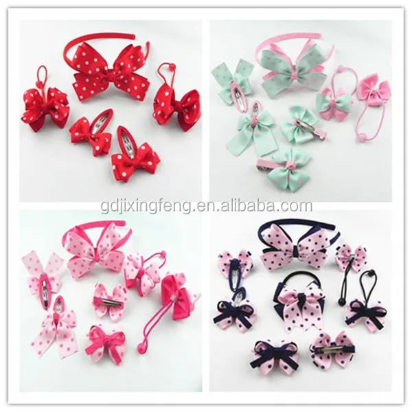 new fashionable kids hair ornaments sets