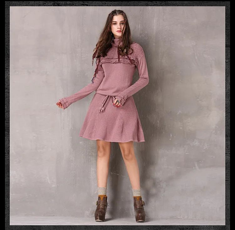 String Waist A-line Women Dresses  (6)