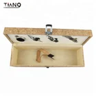 NEW Leather wine packaging box with wine open tools for 1 bottle