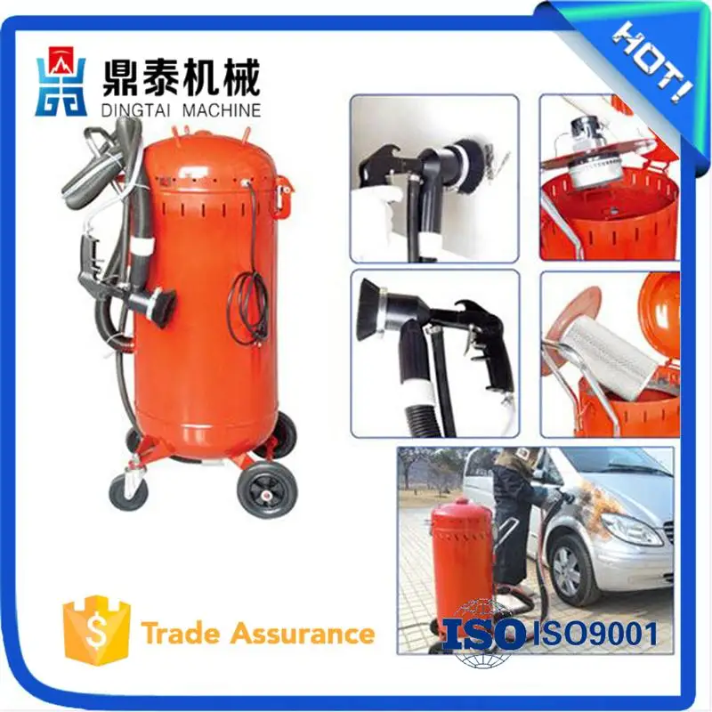 Road movable sand blasting machine, industrial sandblasting equipment
