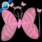 Hot Sell Kid Cosplay Party Decoration Fairy Butterfly Wings Children's Performance Props