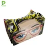 custom print google cardboard vr paper box 3d glasses,cheap price recycled paper vr headsets for 3d movies