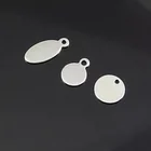 Custom LOGO Metal Tags For Jewelry Bracelet Necklace Custom Pendant Logo Jewelry