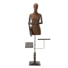 2018 new design cheap half body female window clothes display mannequin