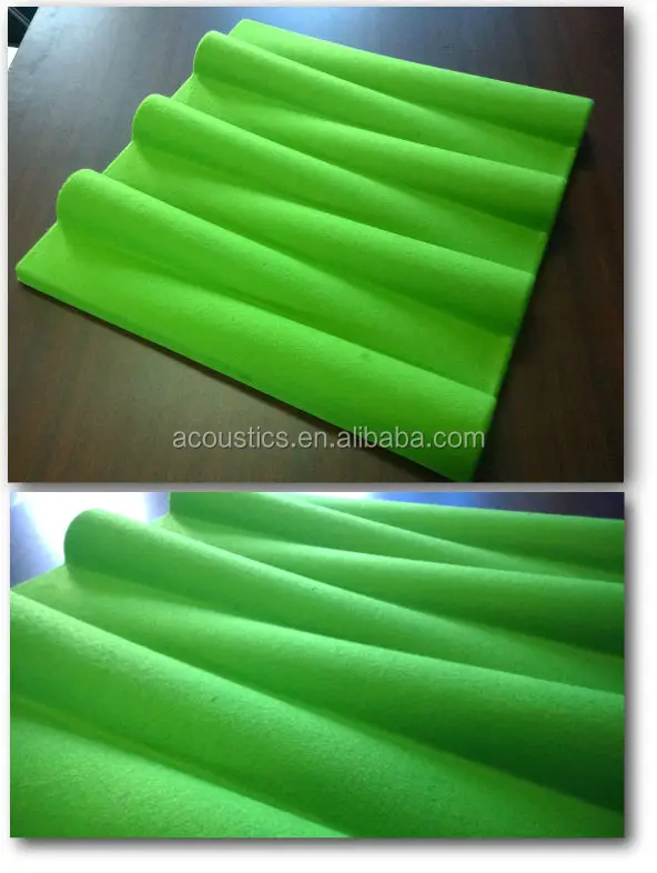 Attractive Finishes Sound Absorbing3D PET Acoustic Panel HS Code, View