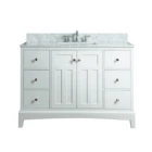 White absolute granite bathroom mirror cabinet