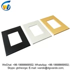 fashion decorative metal travertine switch plates