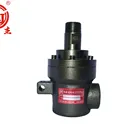 Steam rotary union coupling cast iron pipe fitting for corrugated rollers