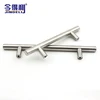 chrome stainless steel aluminum kitchen hardware door lever handle drawer cabinet handle