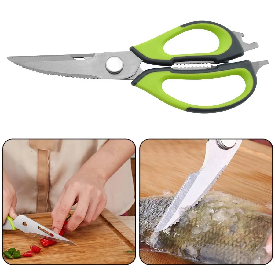 Magnetic Kitchen Scissors with cover