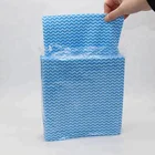 factory direct sales viscose polyester dry kitchen spunlace nonwoven disposable cleaning wipe cloth roll
