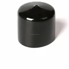 Round Pipe Cap Round Vinyl Pipe Caps 1/2" 3/4" 1" 1/4" And 3" Flexible Black Soft Vinyl Round Pipe End Cap Cover