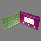 15 Years Factory Free Sample High Quality Custom Invitation Lcd Video Greeting Card