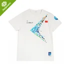 White T White Tshirt Custom Printing 100% Cotton T-shirt Sublimation Hip Hop Man Blank White T Shirt High Quality
