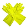 12"abrasion flocklined safety gloves work protctive labor gloves household long nitrile gloves