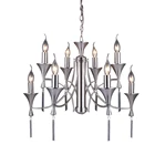 wholesale wedding luxury gold iron candle chandelier shops in dubai