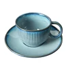 Wholesale high quality Personalized classic german porcelain coffee and tea ceramic cup saucer set