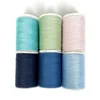 China wholesale supply spun polyester sewing thread 150 yards 3pcs per box