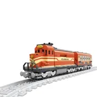 Best enlighten store classic train construction building blocks toys