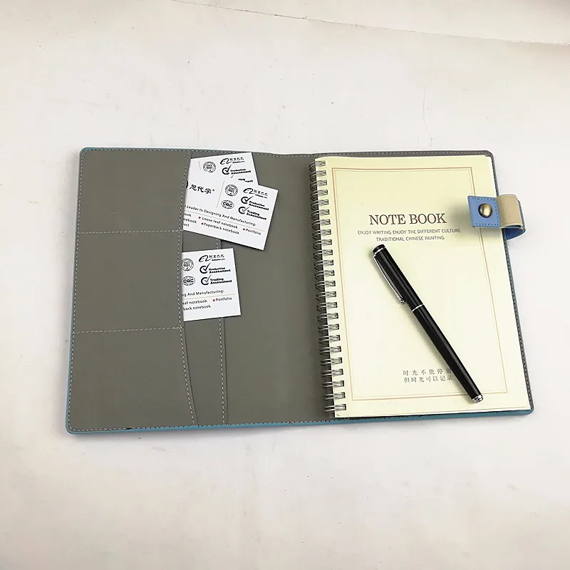 oem notebook a5 size diary book executive leather agenda