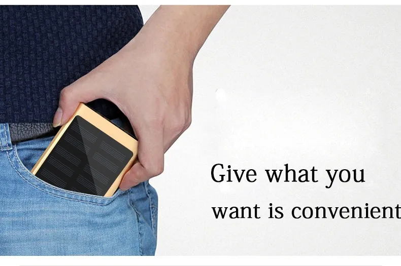 CE RoHS FCC certificated portable 10000mah solar charger powerbank solar powered power bank for smartphones - ANKUX.COM