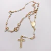 New model three color guadalupe rosary
