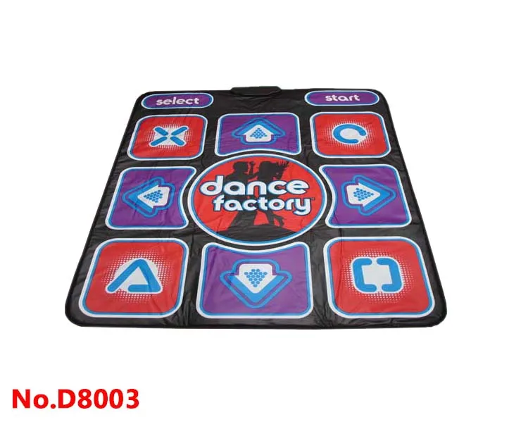 8 Bit 2 In 1 Dual Function Single Playing Dance Mat Pad For Pc Usb