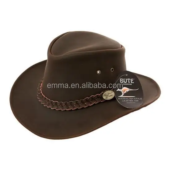 ออสเตรเลียหนังบุชหมวกหมวกคาวบอยชุดแฟนซีHT17421