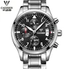 Fashion Luxury Brand cadisen 2013 Stainless Steel Sports Military Analog Quartz Watches Waterproof Wrist Mens Watches