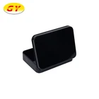 Cheap Logo Printing Cans Packaging Anti Rust Black Matte Metal Tin Box for Cards