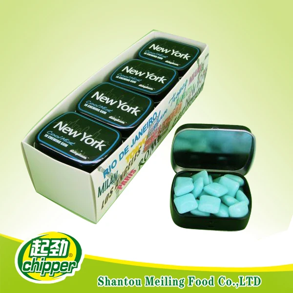 27g OEM sugar free energy chewing gum for promotion, View energy