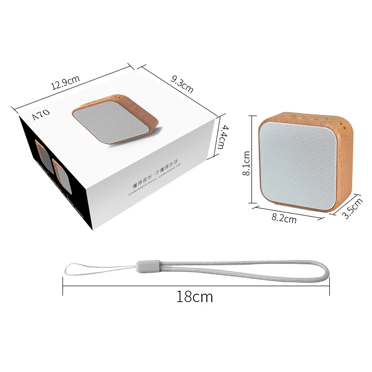 Amazon Trending Newest Low price Speaker Outdoor Portable Wireless BT Speaker A70 - ANKUX.COM